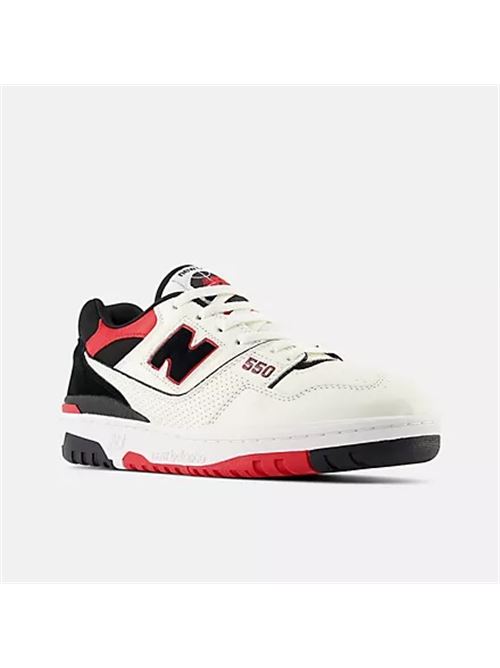 scarpe lifestyle NEW BALANCE | BB550STRWHITE RED